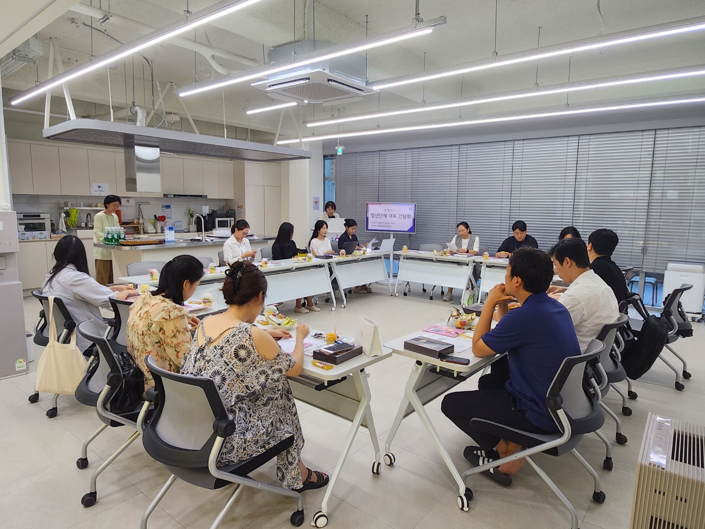 안양 청년단체 대표 간담회 개최 이미지