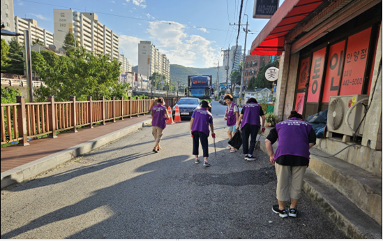 안양3동 동V터전 환경정화활동 실시 이미지