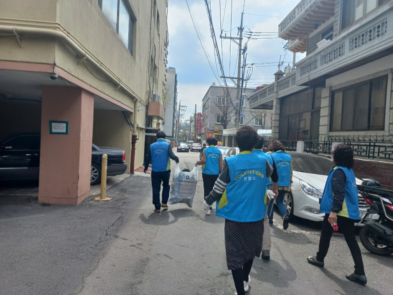 동V-터전, 환경정화활동 실시 이미지