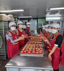 「사랑의 빵나눔 봉사활동」 후원 및 전달 이미지