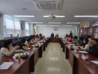 안양7동, 주민자치프로그램 강사 반장 간담회 개최 이미지