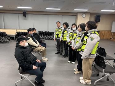 비산3동 자율방범대, 민방위 자체훈련 연계 관내순찰 실시 이미지