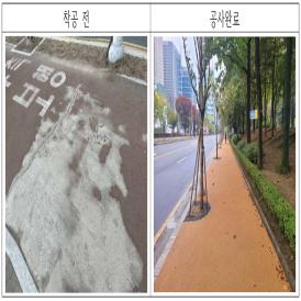 ［15-14］중앙공원 주변 산책로 정비 이미지