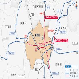 ［3-5］ 서울 서부선 안양 연장 추진, ［3-6］ 위례과천선 안양 연장 추진 이미지