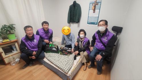 지역사회보장협의체, 「마음똑똑! 홀몸어르신 안부살핌」 방문 이미지