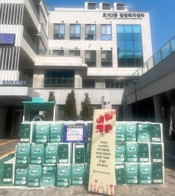 호계2동 기부자 오인숙님 롤휴지 30개롤 300개(600만원 상당) 기부 이미지