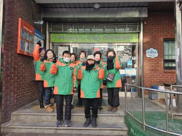 자율방재단 예찰활동 이미지