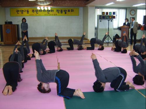 주민자치센터 작품발표회 이미지