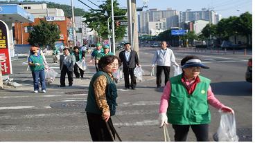 새마을지도자, 부녀회 새마을대청소(2009.6.1) 이미지