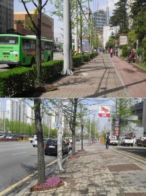 희망근로사업 - 머물고 싶고 꽃향기 나는 거리조성사업(1) 이미지