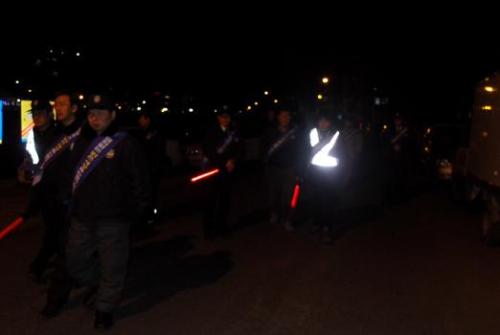 관양2동 자율방범대 관내 취약지역 순찰 이미지