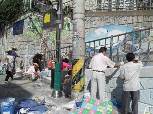 아름다운 언덕길 만들기 조성 이미지