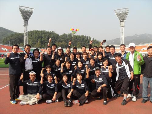 2011동안구민 한마음 체육대회 응원 및 피구 1등  이미지