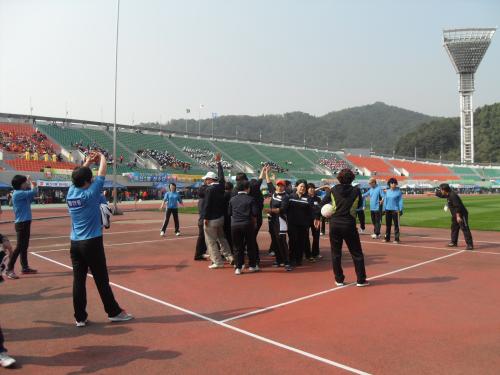 2011동안구민 한마음 체육대회 피구1등 이미지
