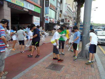 2013년 하계 청소년 청소현장체험(2) 이미지