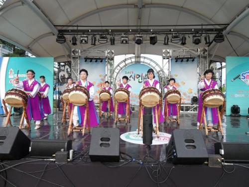 시승격 40주년 안양시민축제 공연 참가 이미지