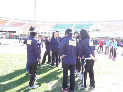  안양시민 체육대회 참가 (피구) 2013년 이미지