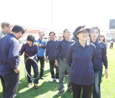 안양시민 체육대회 참가 (굴렁쇠 굴리기) 2013년 이미지