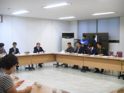 주민자치위원회 월례회의 개최 이미지