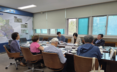 안양읍사무소 터 제작 논의 사진