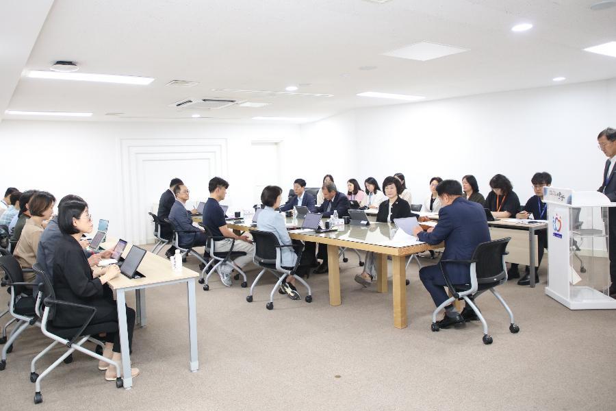 청소년재단 제3차 임시이사회