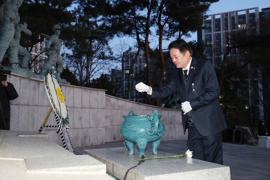 2026년 현충탑 참배